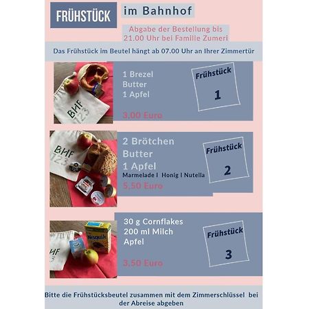 Bahnhof 123 Hotel Fridingen an der Donau Ngoại thất bức ảnh